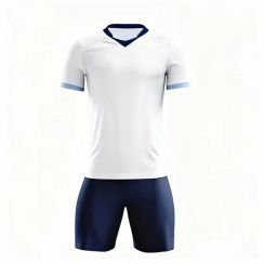 6 Sets Color Blocking U Neck Soccer Jersey 