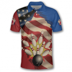 2 Pcs Anti Wrinkle Bowling Jersey