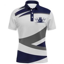5 Pcs Mens Bowling Polo Shirt Jersey
