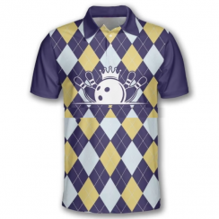 5 Pcs Breathable Unisex Bowling Jersey
