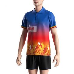 13 Pcs Quick Dry Short Sleeve Summer Bowling Polo Shirts