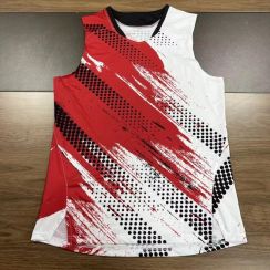 Sublimated Volleyball Wear Clothing Sportswear Polyester Jersey Set