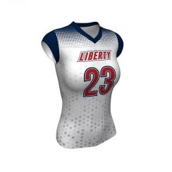 2 Pcs Womens Sleeveless Volleyball Jersey