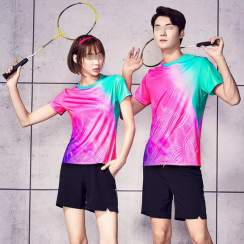 Breathable Badminton Couple Jerseys Set