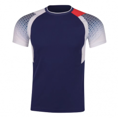 2 Sets Sportswear O Neck Badminton Jersey and Short Set