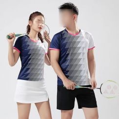 3 Sets Mens and Womens Badminton Quick Drying Jersey