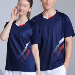 10 Sets Quick Drying Polyester Badminton Jerseys